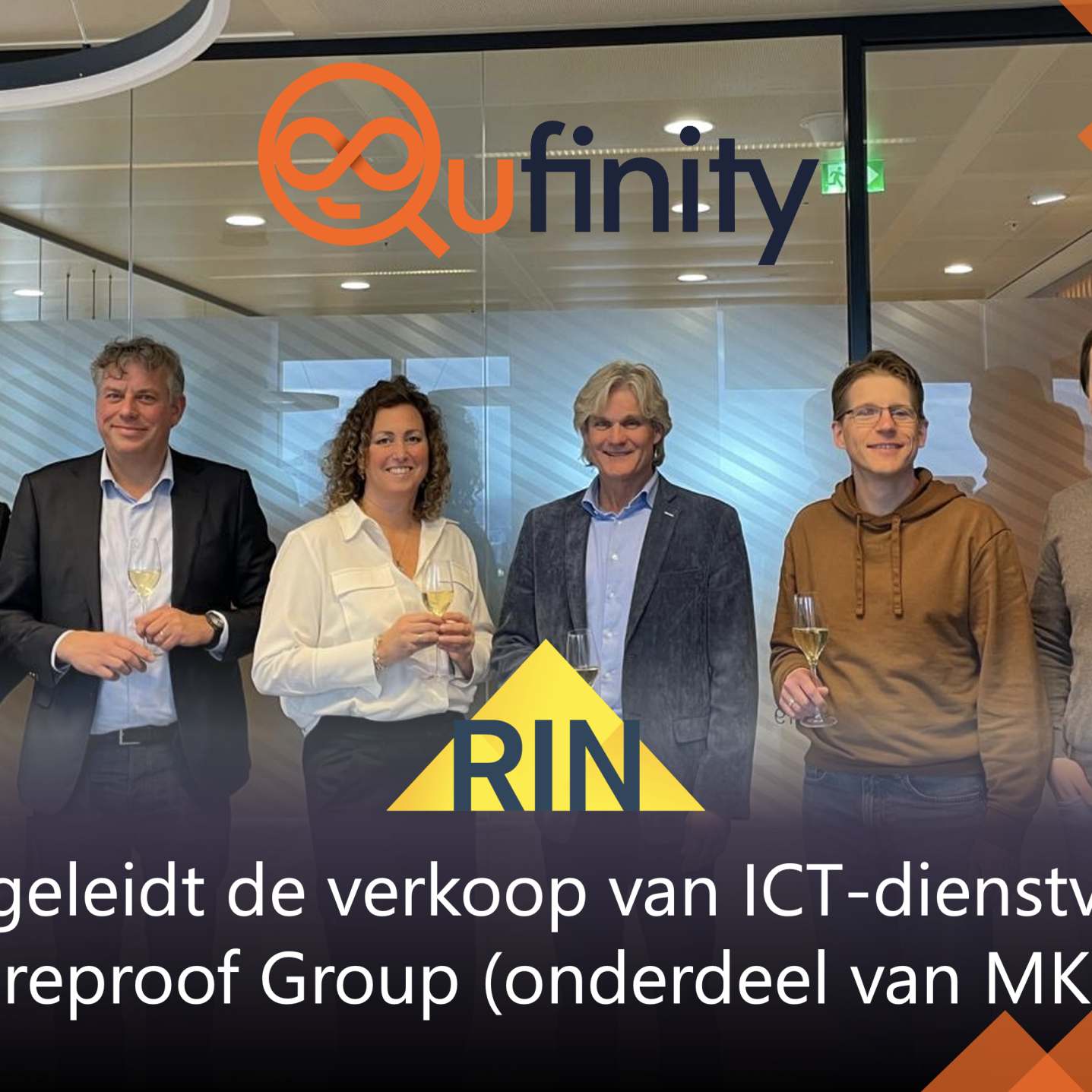 Qufinity verkoop RIN aan Futureproof Group MKB Fonds