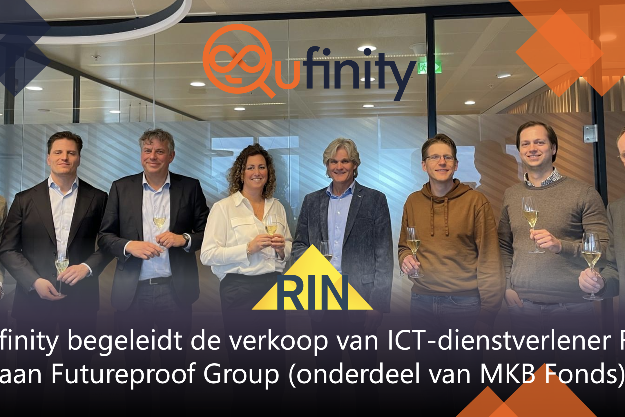 Qufinity verkoop RIN aan Futureproof Group MKB Fonds