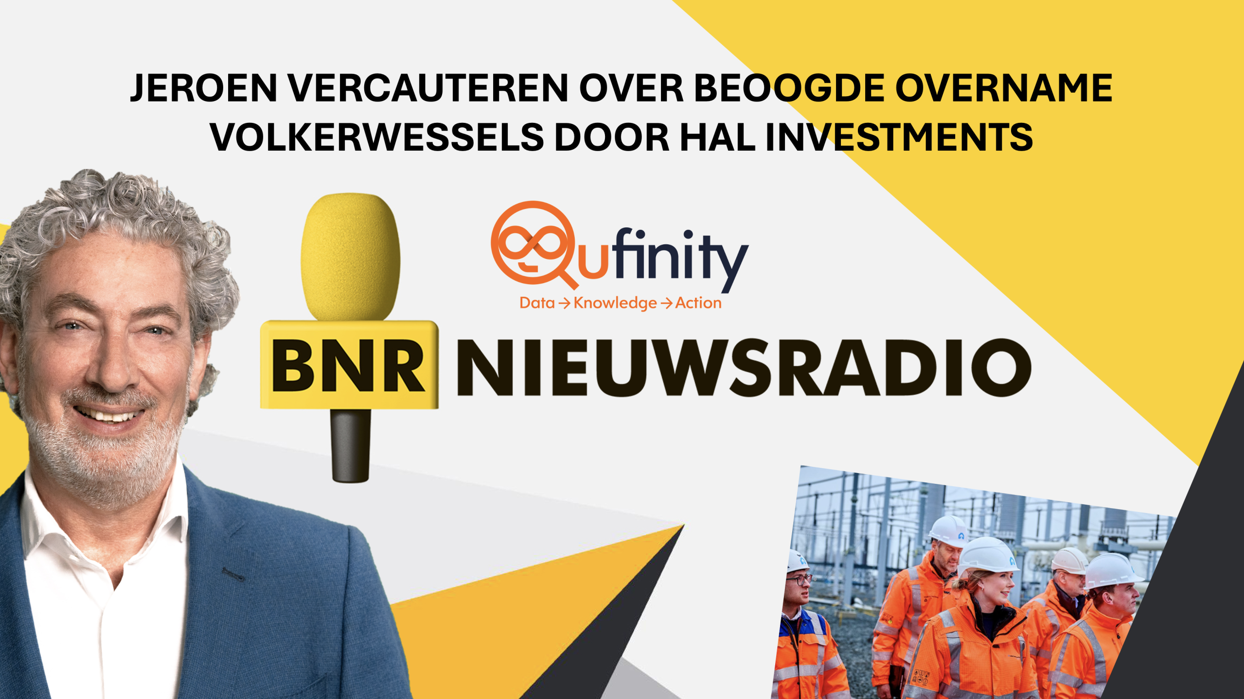 Qufinity BNR Jeroen Vercauteren overname VolkerWessels HAL Investments