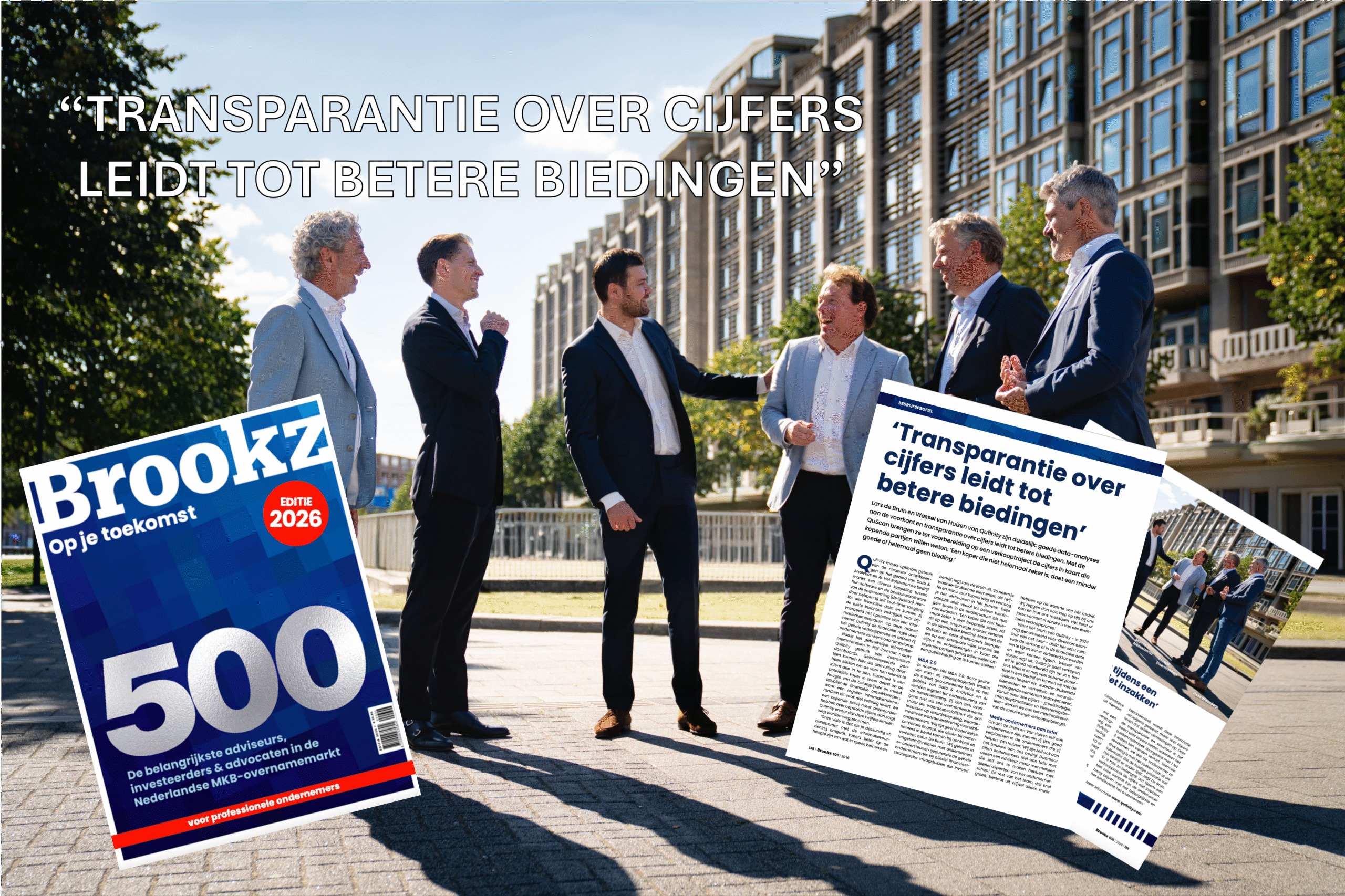 Qufinity Brookz 500 artikel M&A 2.0