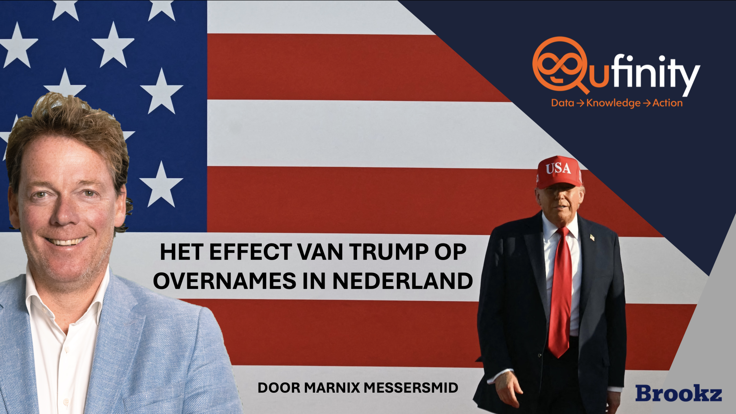 Marnix Messersmid Qufinity Effect Trump USA Overnamemarkt Bedrijven Nederland Brookz